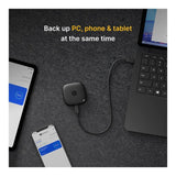Synology BeeDrive 2TB USB-C Black External Hard Drive BDS70-2T
