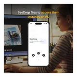 Synology BeeDrive 2TB USB-C Black External Hard Drive BDS70-2T
