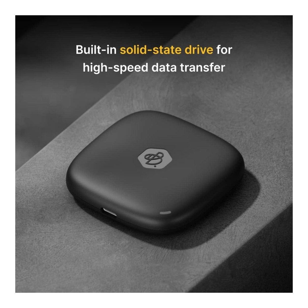Synology BeeDrive 2TB USB-C Black External Hard Drive BDS70-2T