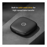 Synology BeeDrive 2TB USB-C Black External Hard Drive BDS70-2T
