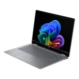 HP OmniBook X Flip 14-fk0001ni 14-inch 2K Next Gen AI 2-in-1 Laptop - AMD Ryzen 7 350 1TB SSD 16GB RAM Win 11 Home Meteor Silver