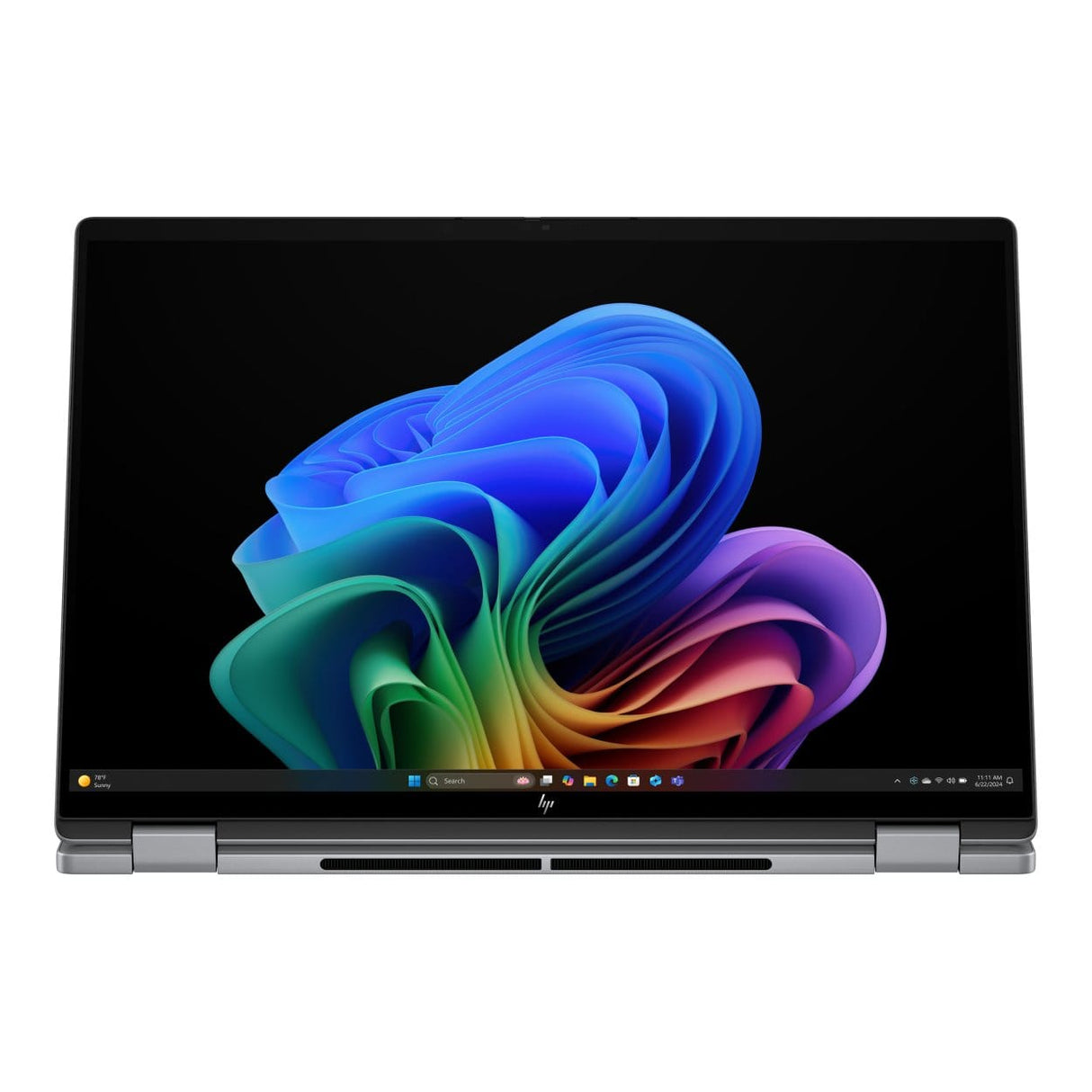 HP OmniBook X Flip 16-ar0004ni 16-inch 2K Next Gen AI 2-in-1 Laptop - AMD Ryzen 7 350 1TB SSD 16GB RAM Win 11 Home Silver