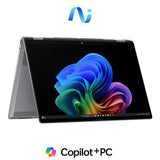 HP OmniBook X Flip 16-ar0004ni 16-inch 2K Next Gen AI 2-in-1 Laptop - AMD Ryzen 7 350 1TB SSD 16GB RAM Win 11 Home Silver