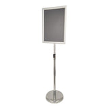 Parrot A4 Aluminum Poster Frame Lollipop Stand BG9604