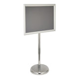 Parrot A4 Aluminum Poster Frame Lollipop Stand BG9604