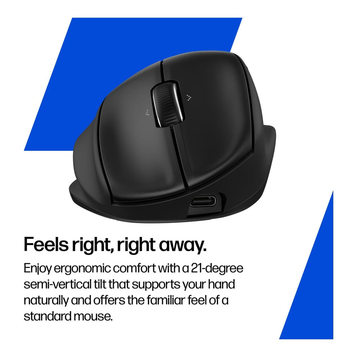 HP 720M Tilt Ergonomic Mouse BH0Z4AA