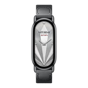 Xiaomi Smart Band 10 Knitted Silk Strap Ebony Black BHR07Y9GL