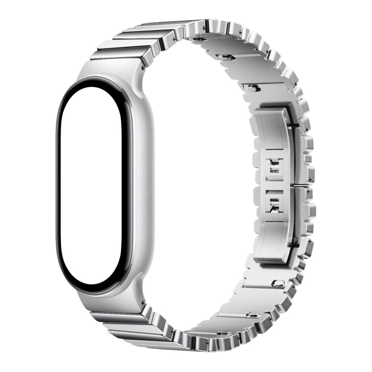 Xiaomi Smart Band 10 Asymmetrical Metal Strap Silver BHR07YHGL