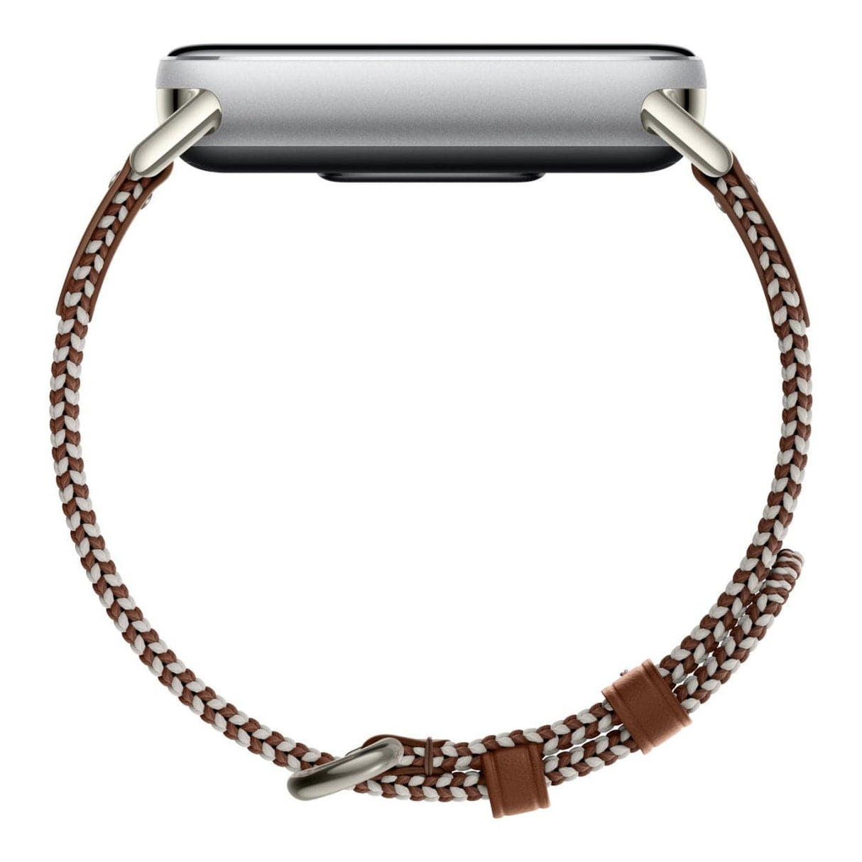 Xiaomi Smart Band 10 Knitted Silk Strap Feather Brown BHR07YJGL