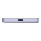 Xiaomi Super Slim 5000mAh Lithium-Ion Magnetic Power Bank with Wireless Charging Purple BHR08PNGL
