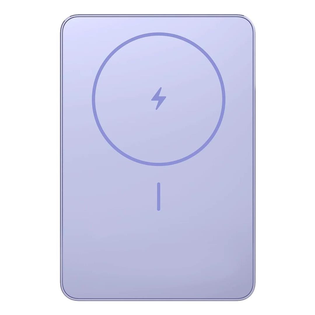 Xiaomi Super Slim 5000mAh Lithium-Ion Magnetic Power Bank with Wireless Charging Purple BHR08PNGL