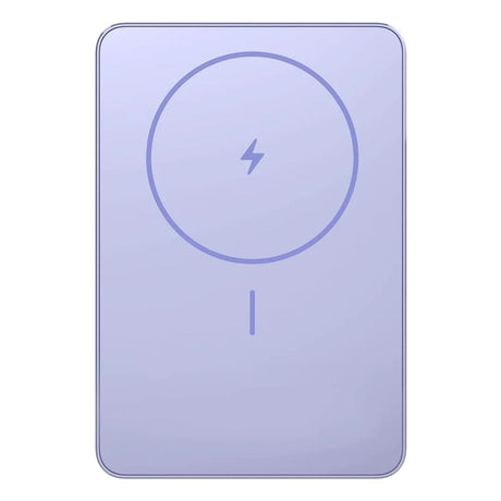 Xiaomi Super Slim 5000mAh Lithium-Ion Magnetic Power Bank with Wireless Charging Purple BHR08PNGL