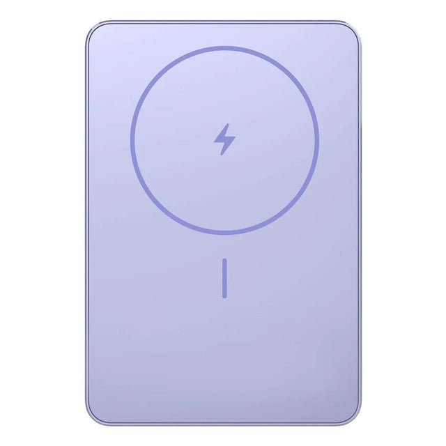 Xiaomi Super Slim 5000mAh Lithium-Ion Magnetic Power Bank with Wireless Charging Purple BHR08PNGL