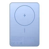 Xiaomi Super Slim 5000mAh Lithium-Ion Magnetic Power Bank with Wireless Charging Blue BHR08POGL