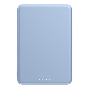 Xiaomi Super Slim 5000mAh Lithium-Ion Magnetic Power Bank with Wireless Charging Blue BHR08POGL