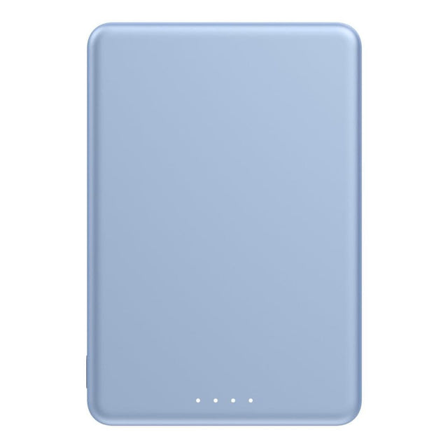 Xiaomi Super Slim 5000mAh Lithium-Ion Magnetic Power Bank with Wireless Charging Blue BHR08POGL