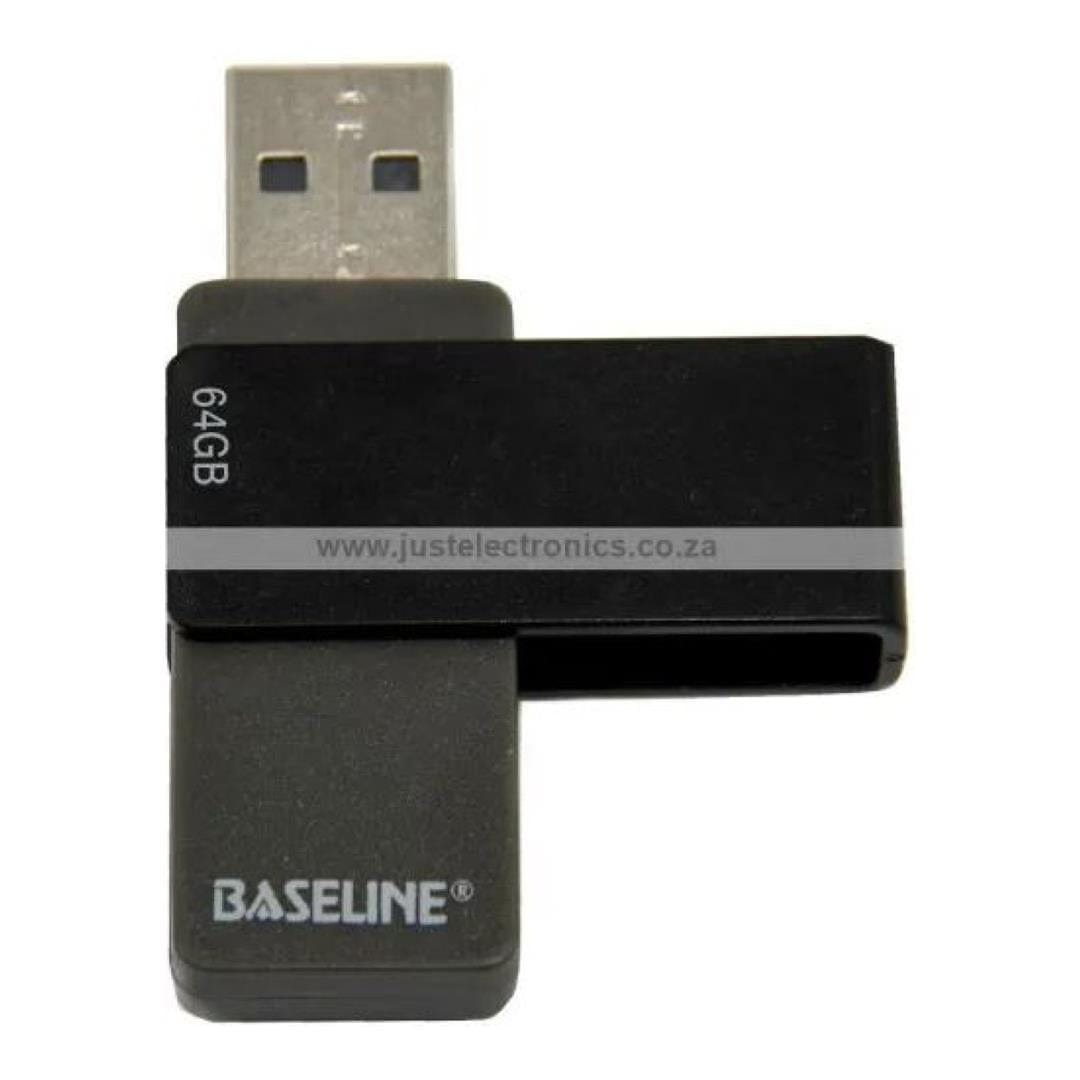 Baseline 64GB Type-A USB 2.0 Flash Drive BL-USB64GB – FirstShop