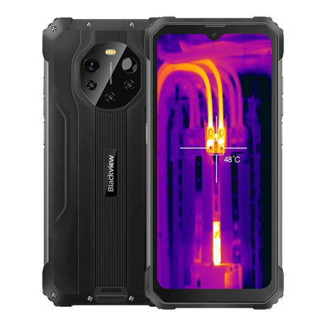Blackview BL8800 Pro 6.58-inch Rugged Smartphone - Dimensity 700 128GB ROM 8GB RAM 5G Android 11 Black