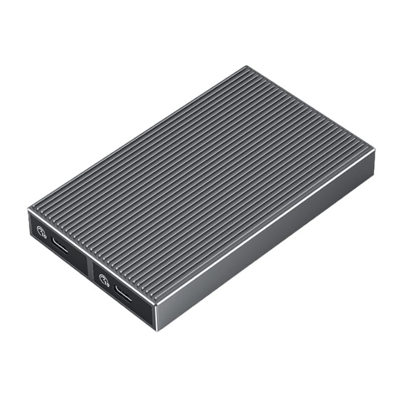 Orico Dual-Bay NVMe SSD Enclosure BM2C3-2N-GY-BP – FirstShop