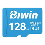 Biwin MS100 128GB UHS-I U3 V30 A1 microSDXC Memory Card BMMS100128G-RGX