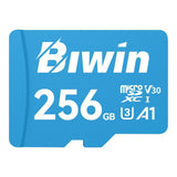 Biwin MS100 256GB UHS-I U3 V30 A1 microSDXC Memory Card BMMS100256G-RGX