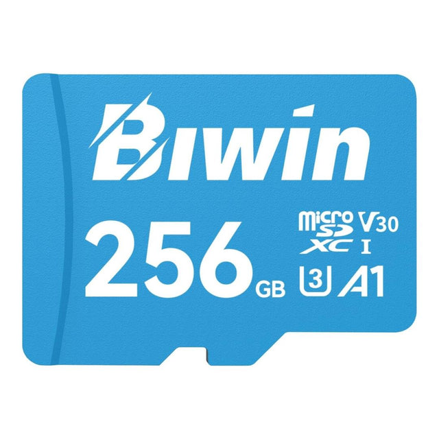 Biwin MS100 256GB UHS-I U3 V30 A1 microSDXC Memory Card BMMS100256G-RGX