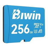 Biwin MS100 256GB UHS-I U3 V30 A1 microSDXC Memory Card BMMS100256G-RGX