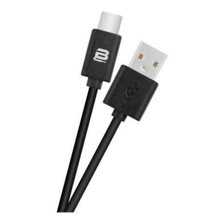 Bounce 1.2m Cord Series USB-A to USB-C Cable Black BO-20006-BK(V1)