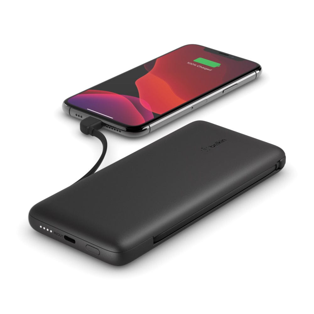 Belkin BoostCharge Plus 10000 mAh USB-C Power Bank Black BPB006btBLK