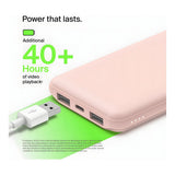 Belkin BoostCharge USB-C 15W 10,000mAh Power Bank - Rose Gold BPB011BTRG
