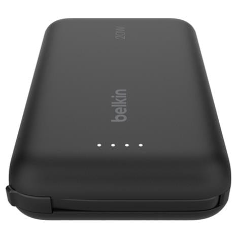 Belkin BoostCharge 10 000 mAh with USB-C Cable and Port Power Bank Black BPB021HQBK