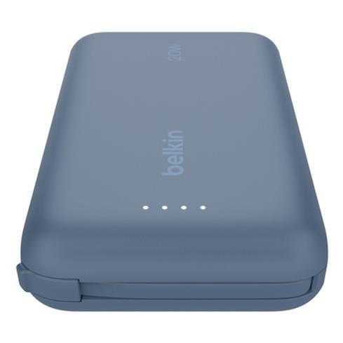 Belkin BoostCharge 10 000 mAh with USB-C Cable and Port Power Bank Blue BPB021HQBL