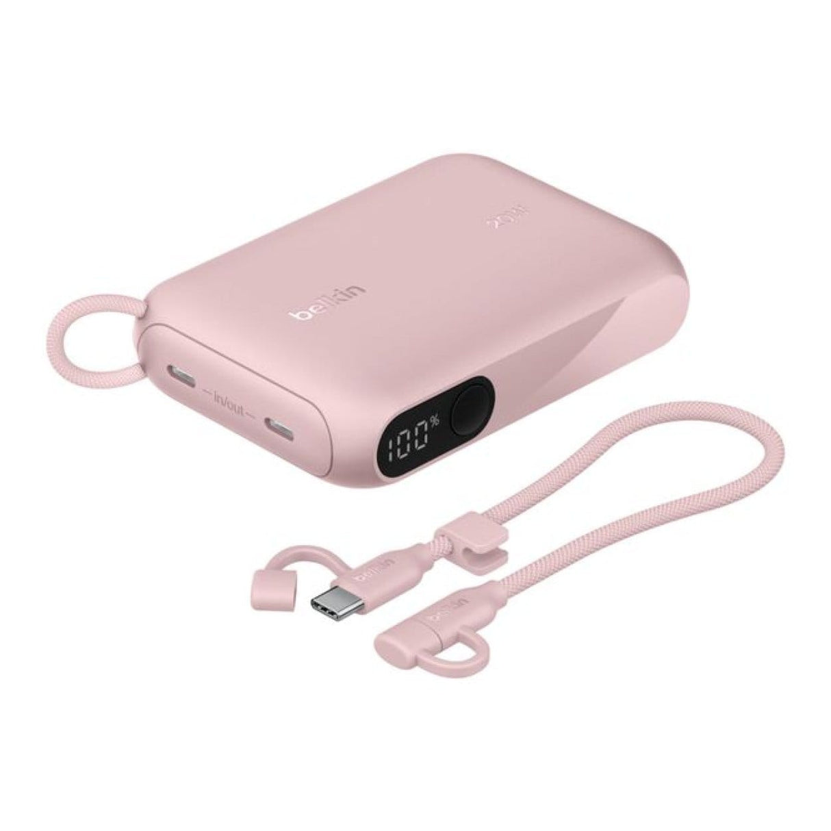 Belkin BoostCharge Slim 10000mAh USB-C Powerbank BPB027HQPK