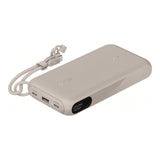 Belkin BoostCharge 20,000mAh 20W Slim USB-C Power Bank with Display - Sand BPB028HQSD