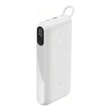 Belkin BoostCharge 20,000mAh 20W Slim USB-C Power Bank with Display - White BPB028HQWH
