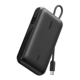 Belkin UltraCharge 10000mAh 45W Power Bank with Integrated USB-C Cable and Digital Display Black BPB029HQBK