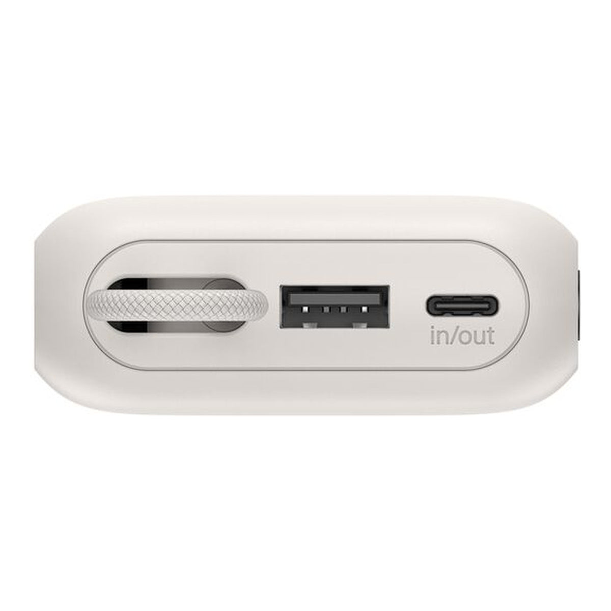 Belkin UltraCharge 10000mAh 45W Power Bank with Integrated USB-C Cable and Digital Display Sand BPB029HQSA