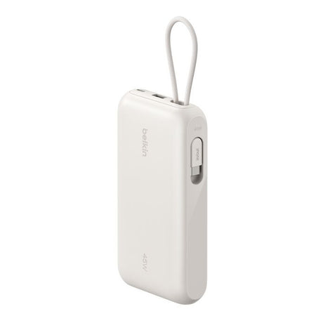 Belkin UltraCharge 20000mAh 45W Power Bank with Integrated USB-C Cable and Digital Display Sand BPB030HQSA