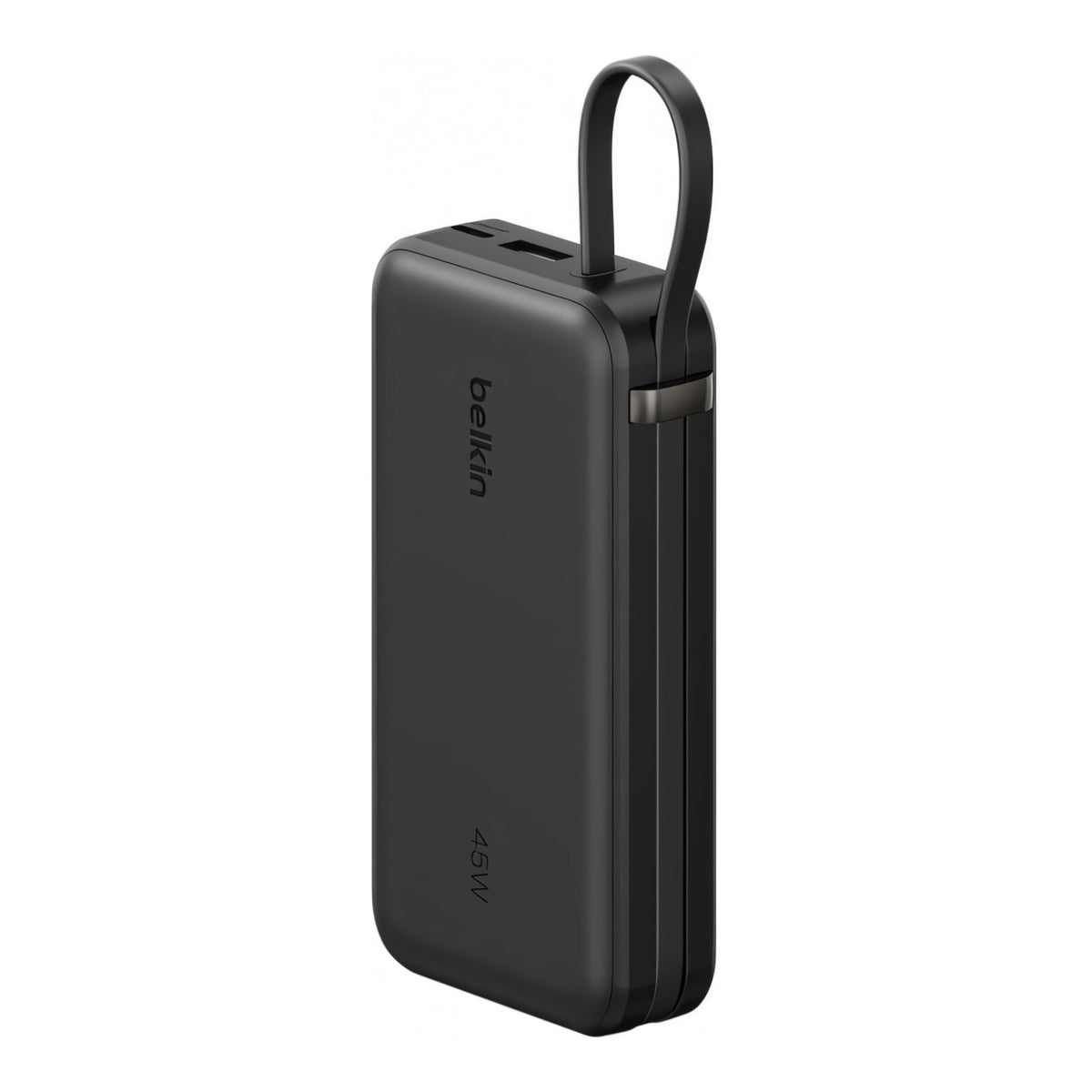 Belkin UltraCharge 10,000mAh 45W Power Bank with Integrated Cable and Display - Black BPB035HQBK