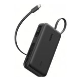 Belkin UltraCharge 10,000mAh 45W Power Bank with Integrated Cable and Display - Black BPB035HQBK