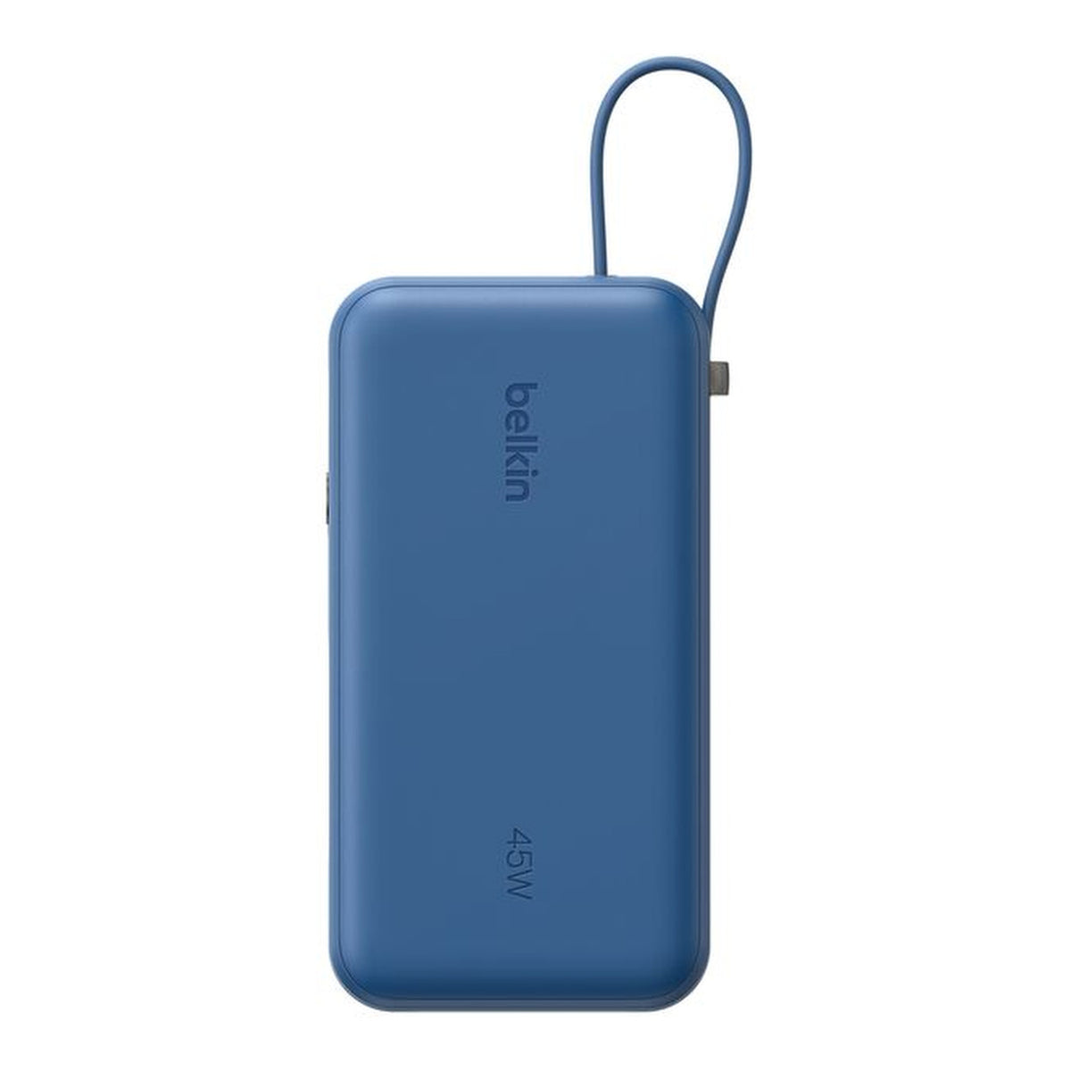 Belkin UltraCharge 10000mAh 45W Power Bank with Integrated USB-C Cable and Digital Display Blue BPB035HQBL