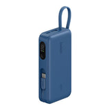 Belkin UltraCharge 10000mAh 45W Power Bank with Integrated USB-C Cable and Digital Display Blue BPB035HQBL