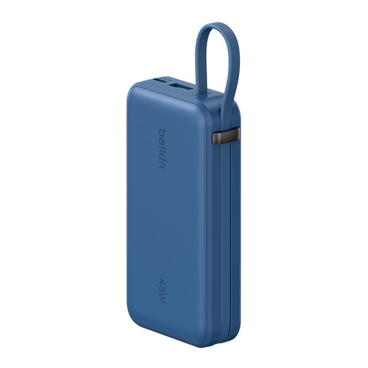 Belkin UltraCharge 10000mAh 45W Power Bank with Integrated USB-C Cable and Digital Display Blue BPB035HQBL