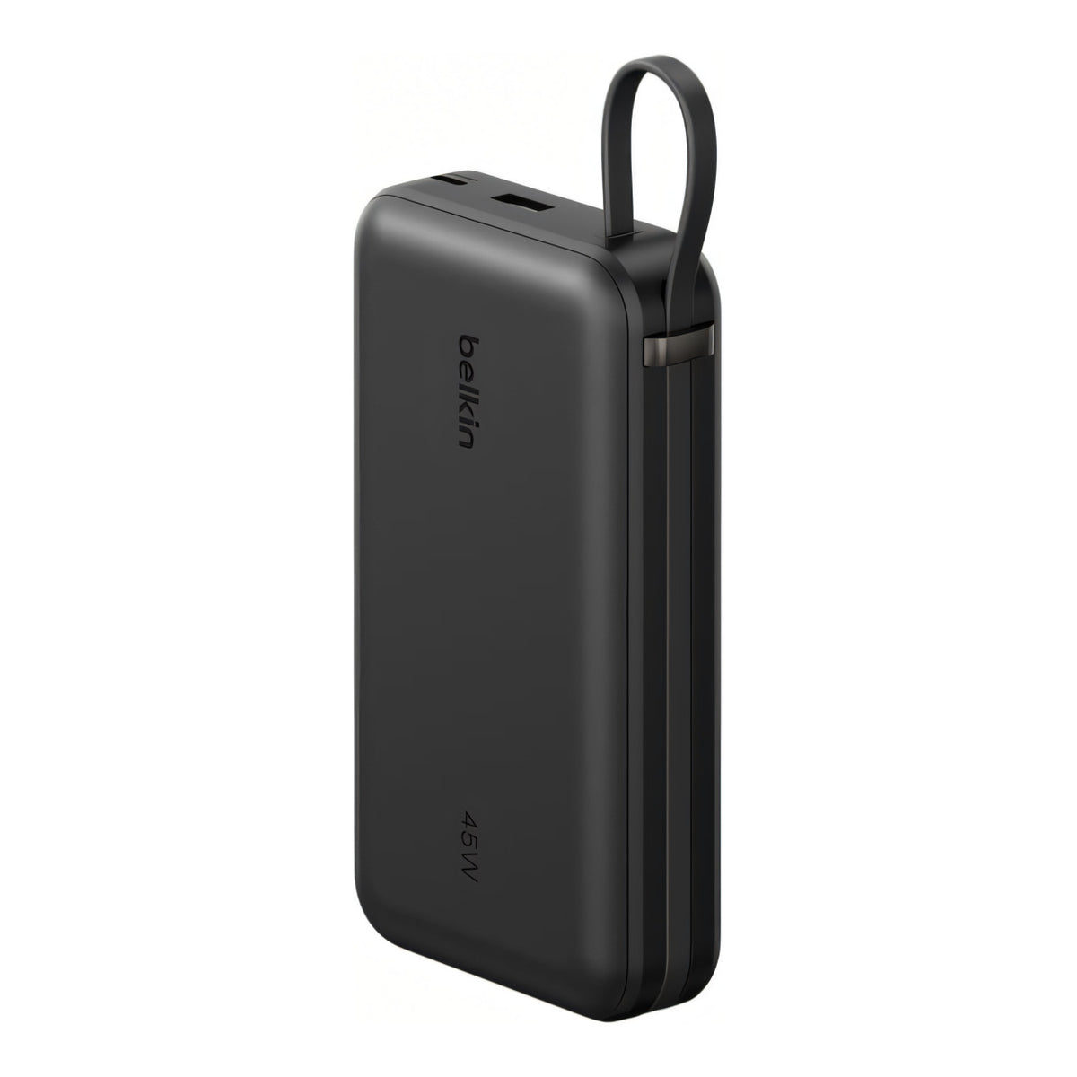 Belkin UltraCharge 20,000mAh 45W Power Bank with Integrated Cable and Display - Black BPB036HQBK