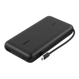 Belkin UltraCharge Pro 25000mAh 158W Power Bank with Integrated USB-C Cable and Digital Display Black BPB039HQBK