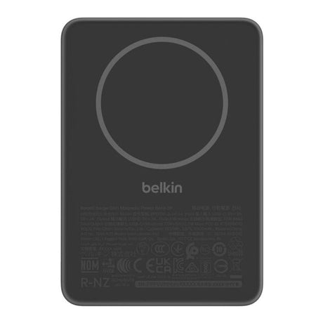 Belkin BoostCharge 5000mAh Slim Magnetic Powerbank Black BPD010HQBK