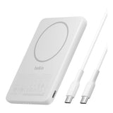 Belkin BoostCharge 5000mAh Slim Magnetic Powerbank White BPD010HQWH