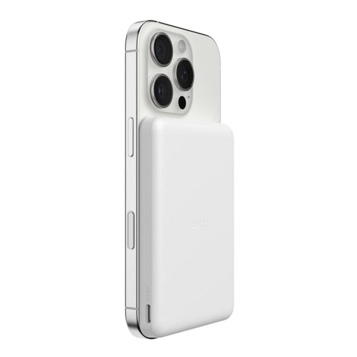 Belkin BoostCharge 5000mAh Slim Magnetic Powerbank White BPD010HQWH