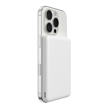 Belkin BoostCharge 5000mAh Slim Magnetic Powerbank White BPD010HQWH
