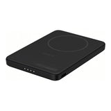 Belkin BoostCharge Qi2 5000mAh 15W Slim Magnetic Power Bank with Kickstand - Black BPD011HQBK